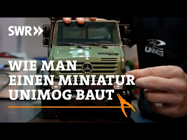 How to build a miniature Unimog | SWR Handwerkskunst