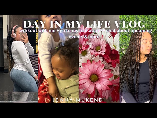 DAY IN MY LIFE VLOG | New Mini Gym Wear Haul+ Got My Hair Done + Iced Coffee & Chat With Me