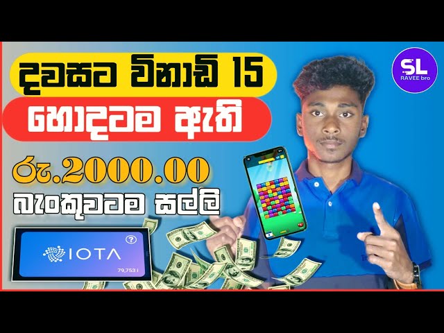 E Money Sinhala - Online Job Sinhala - Make Money At Home | sl ravee bro