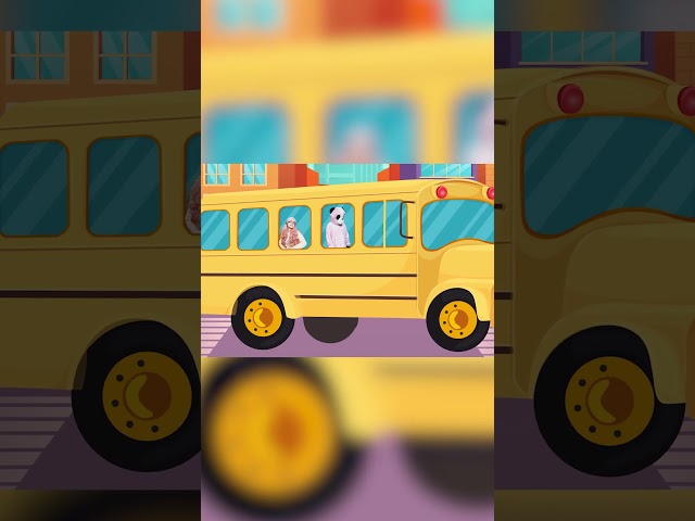 🚌🎶The Wheels On the Bus go WHAT? with Ayu and Bon Bon | For Toddlers / Kids