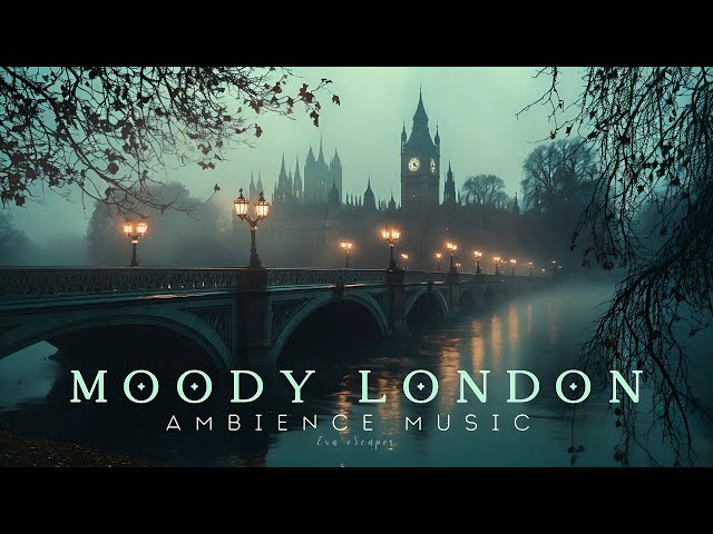 Mysterious Moody London Ambience | Classical Emotional Piano & Strings | Dark Academia