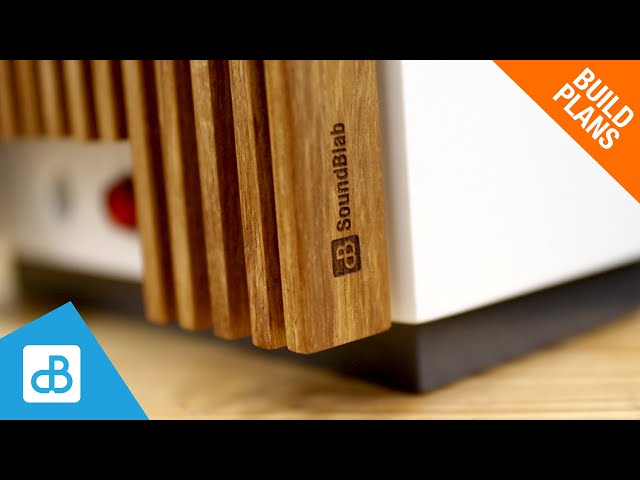 Building a 2.1 Wireless Speaker with Slatted Wood Grill - by SoundBlab