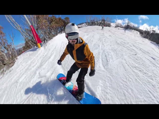 Snowboarding highlights with Kym @ Thredbo, NSW