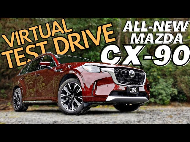 Mazda CX-90 virtual test drive I 360-degree view