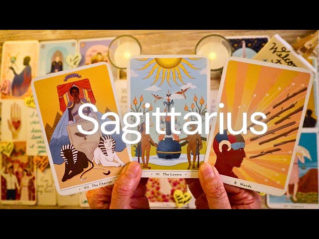 SAGITTARIUS LOVE- I HOPE YOU SEE THIS BEFORE THEY REACH OUT!! 😲❤️