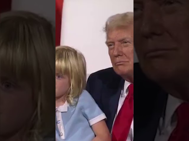 Another Trump granddaughter steals the show