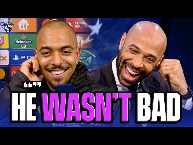 Thierry Henry heaps praise & jokes with his former player Donyell Malen! | UCL Today | CBS Sports