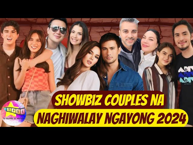 Showbiz Couples na Naghiwalay ngayong 2024