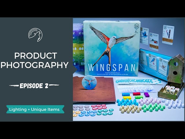 How to Take Product Photography of Board Games Ep. 2: Lighting & RANDOM Items!