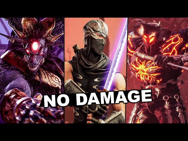 Ninja Gaiden 2 Black - All Boss Fights + Ending (NO DAMAGE / VERY HARD)