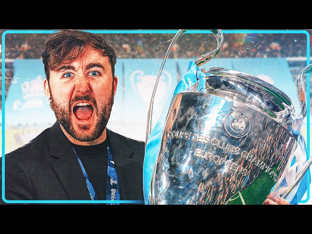 I HELD THE CHAMPIONS LEAGUE TROPHY!