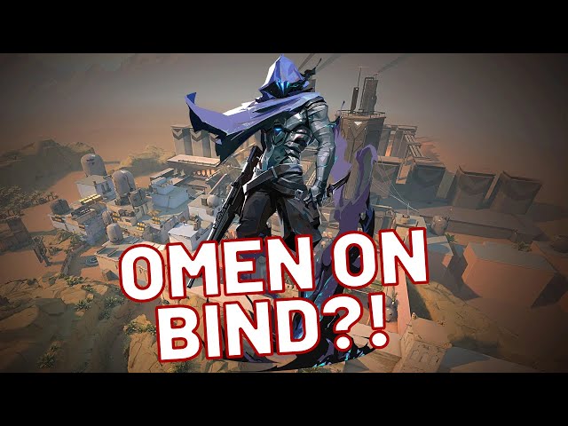 How to Play Omen on Bind! | Rise Poised Valorant Vod Review