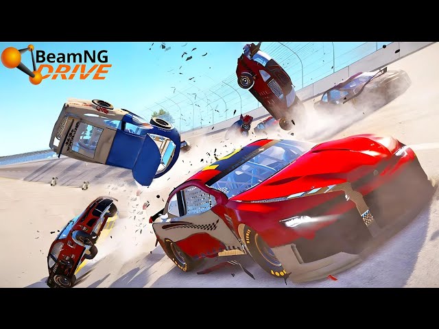 Beamng Drive Cars JUMP Challenge - Beamng Drive Jump Crash Movements