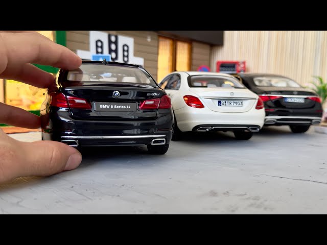 1:18 Scale Mercedes and BMW Diecast Model Cars