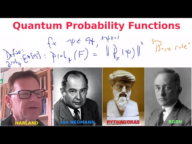 Quantum Probability Functions? Construct Your Own!