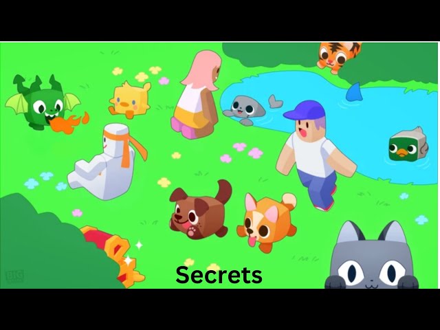 Finding secrets in Roblox "Pet Simulator X! 🐾".