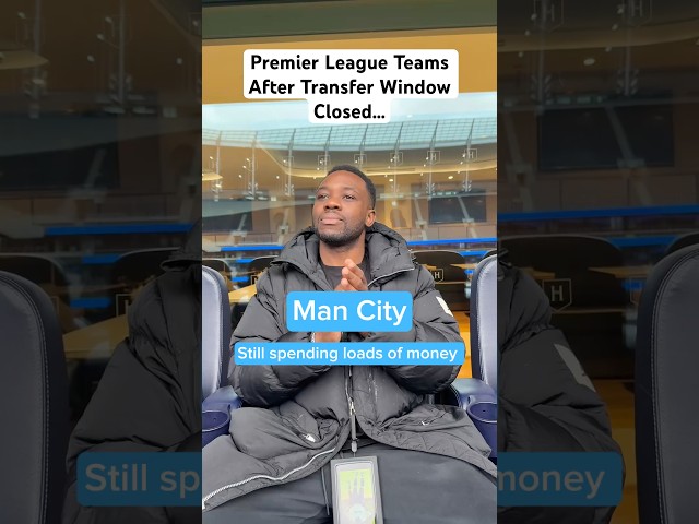 Premier League Teams After Transfer Window Closed