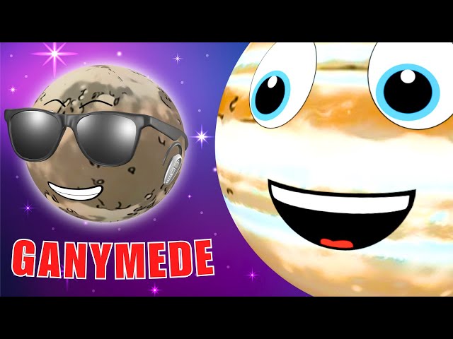 Ganymede – Jupiter’s Moon! Solar System Videos for Kids. Kids Educational Videos