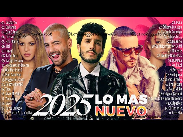 Pop Latino 2024 - Karol G, Feid, Luis Fonsi, Sebastian Yatra, Nacho, Wisin, Daddy Yankee, Maluma...