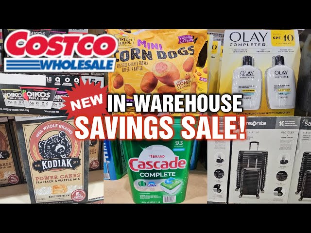 COSTCO NEW IN-WAREHOUSE SAVINGS SALE for FEBRUARY 2025! LOTS OF GREAT SAVINGS!🛒