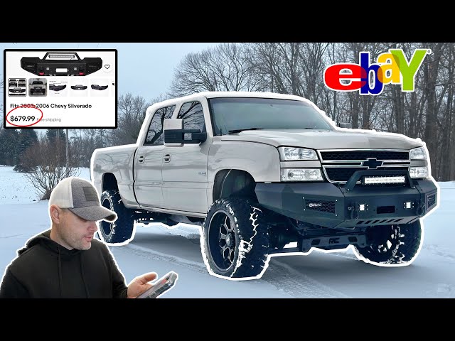 Installing Cheapest Ebay Off-Road Bumper For My Duramax!