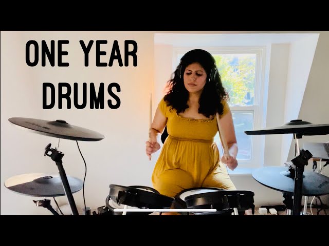 1 Year of Drum Progress - Adult Beginner