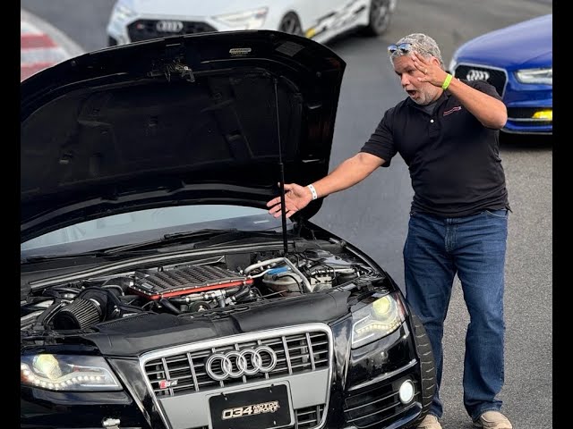 Is the MercRacing MRA1900 TVS supercharger kit track worthy? - 034 Motorsport Audi S4 Track Testing