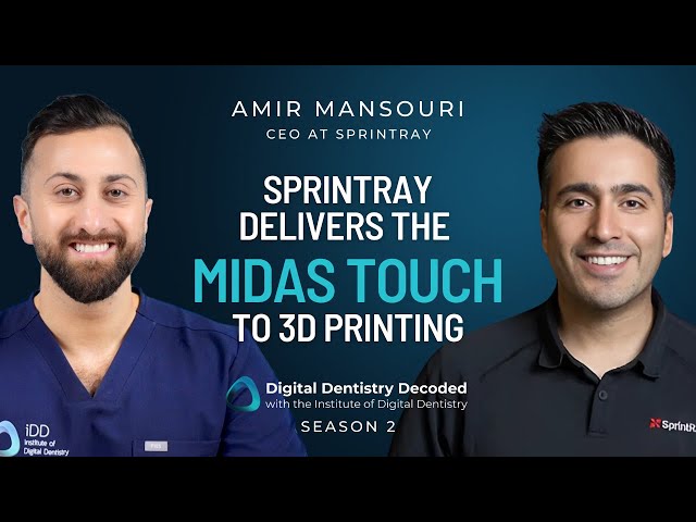 Amir Mansouri | SprintRay Delivers the Midas Touch to 3D Printing - The iDD Podcast