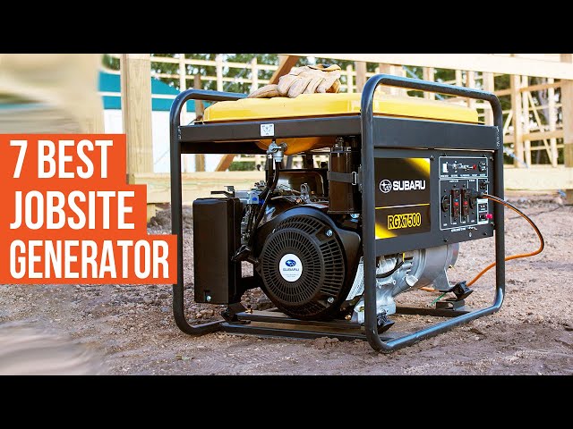 7 Best Generator You Can Buy Right Now