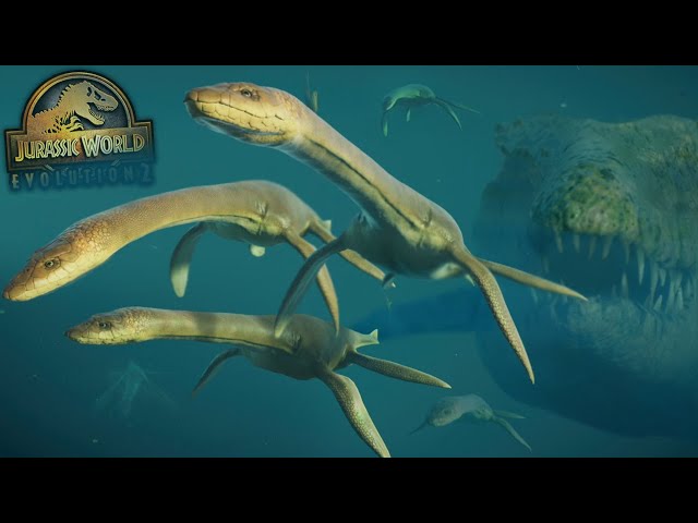 CREATING ALL THE AQUATICS!!! - Challenge Mode | Jurassic World Evolution 2 Gameplay