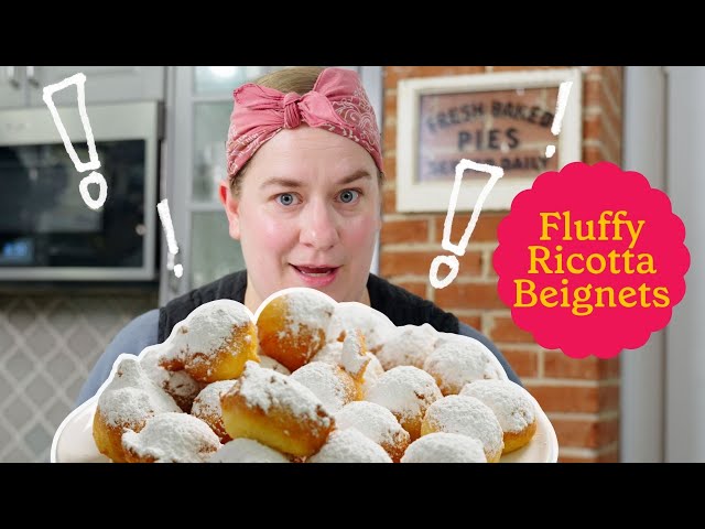 Easy Ricotta Beignets | Happy Baking with Erin Jeanne McDowell