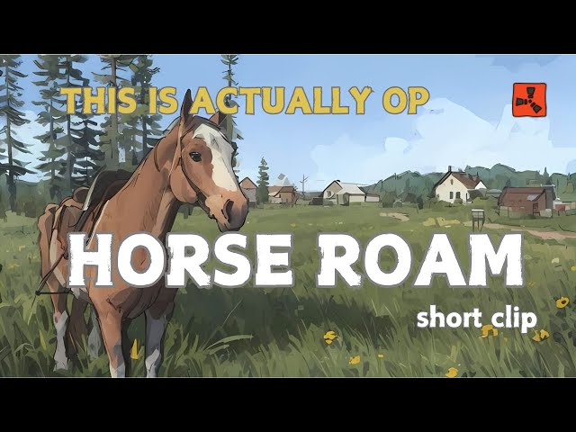 RUST / 6 man ARMED HORSE ROAM