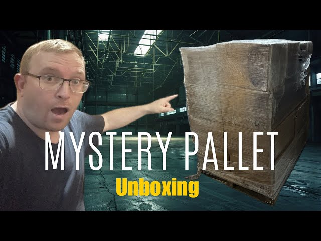 What’s in the Box ? Charity Thrift Store Mystery media Pallet Unboxing