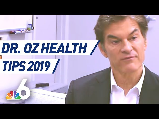 EXTENDED - Dr. Oz Talks Sleep, Medical Marijuana, High Blood Pressure, & Health Tips for 2019