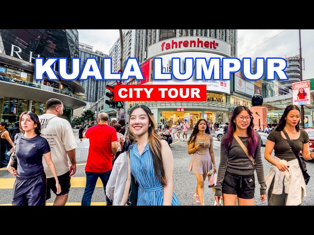 Kuala Lumpur City Tour | Insane Beauty Of Bukit Bintang and KL City Centre 🇲🇾❤️👍🛍️