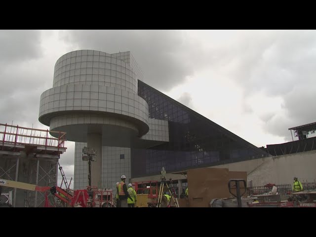 Inside the construction of the Rock & Roll Hall of Fame expansion