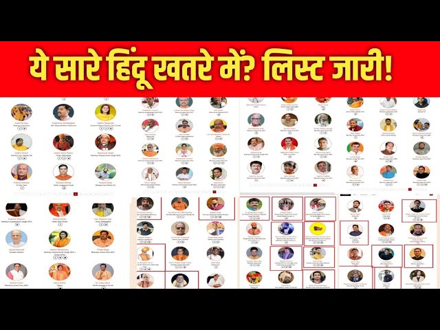 These H!ndus are under thre@t? It celliyas,sarkari youtubers and many more ... | New Video 2025