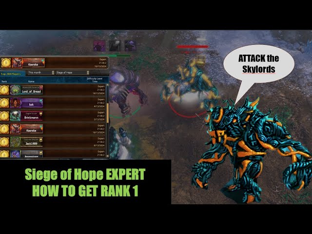 Skylords Reborn/Battleforge Siege of Hope Expert! UPDATED 1ST RANK run!