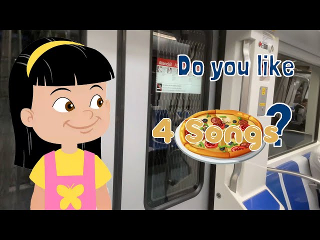 Do You Like Pizza? 4 Songs | 🙄👍🍕❓ | Food Songs for Baby 0-2 Years 👶🏻