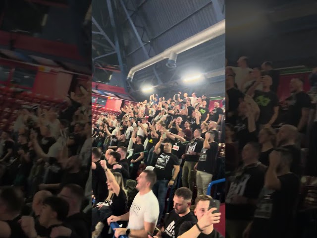 Grobari Partizan at Milan #paok #gate4 #partizan #grobari #milan #euroleaguebasketball #shorts