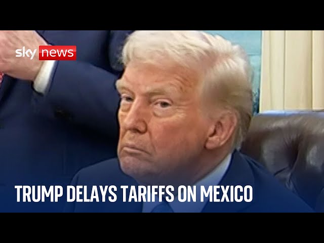 Trump delays tariffs on Mexico after they agree to send 10,000 soldiers to border