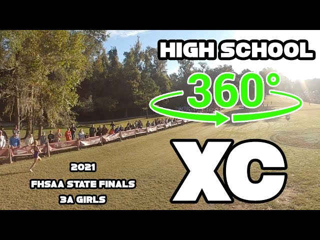 2021 FHSAA State Finals 3A Girls 2nd loop & finish 360°