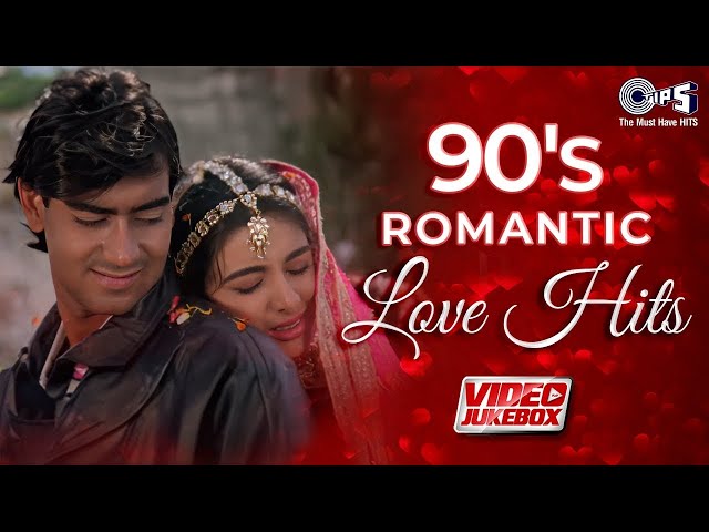 90's Romantic Love Hits - Video Jukebox | Bollywood Hindi Love Songs | 90's Hits