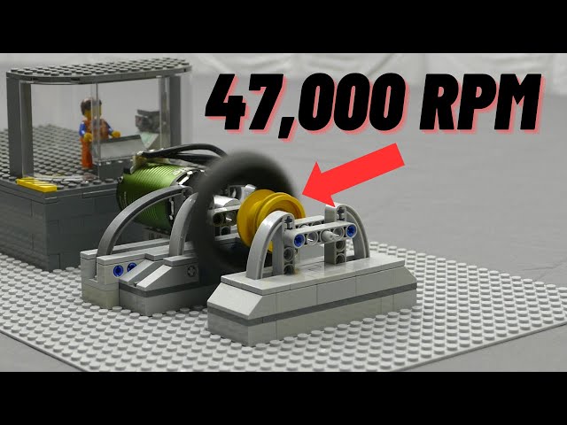 Exploding Lego Tires with Speed!