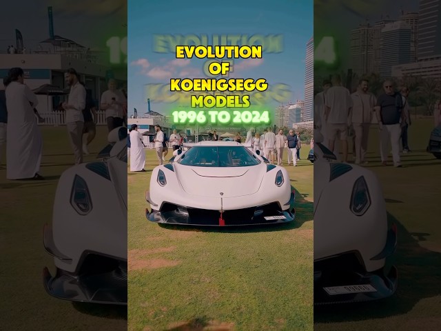 Evolution of Koenigsegg models @koenigsegg@bugatti#shorts#youtubeshorts #viralshorts #cars