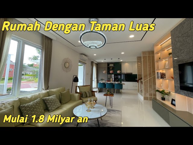 Rumah Dengan Taman Yang Luas, New Carrillo at Boston Village Gading Serpong