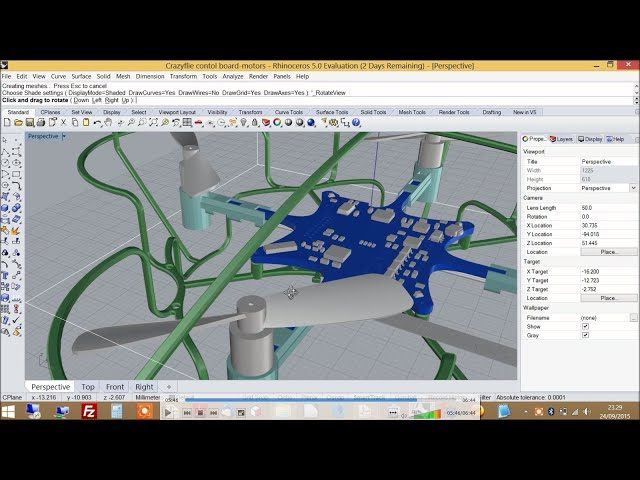 kicad StepUp Crazyflie 3D STEP MCAD