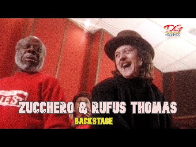 ZUCCHERO & RUFUS THOMAS BACKSTAGE