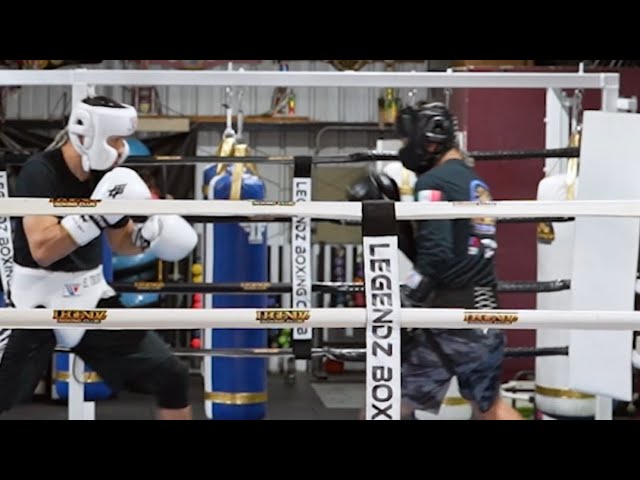 High Level Coaches Sparring (Andy Vences sparring Coach Xavier)