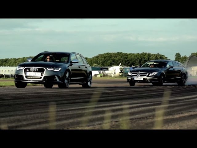 Audi RS6 v Mercedes CLS 63 AMG Shooting Brake: Super Wagons. - /CHRIS HARRIS ON CARS